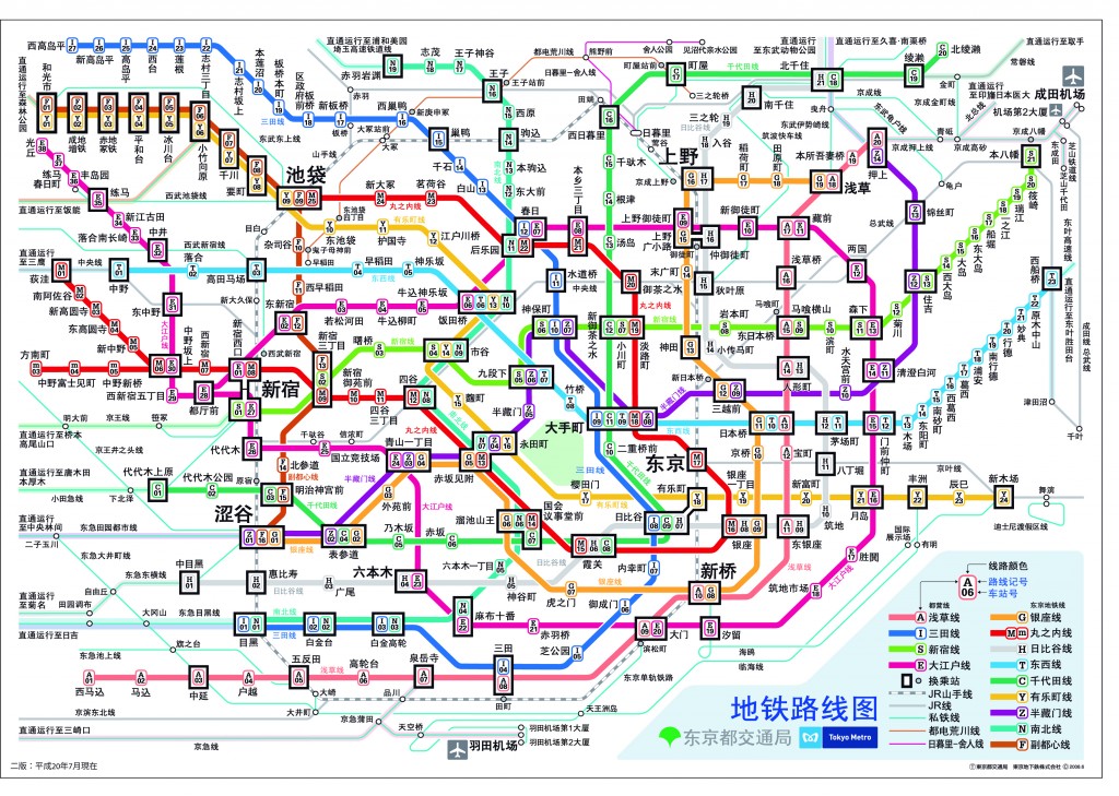 东京地下铁指南